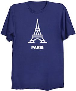 The Tower Of Paris T-Shirt - GHPtravelGHPtravel